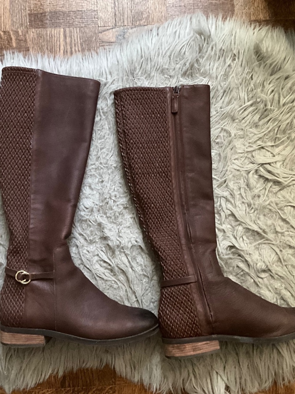 Cole Haan  Brown Riding Boot